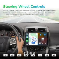 10.1 Touch Screen Double 2DIN Android 13 8-Core 6+64 Car Stereo GPS CarPlay DSP