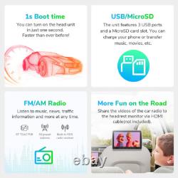 10.1 Touch Screen Double 2DIN Android 13 8-Core 6+64 Car Stereo GPS CarPlay DSP