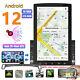 10.1 Vertical Car Stereo Radio Android 12 Gps Wifi Touch Screen Double 2 Din Bt