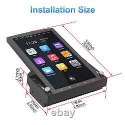 10.1 Vertical Car Stereo Radio Android 13 GPS WiFi Touch Screen BT Double 2 Din