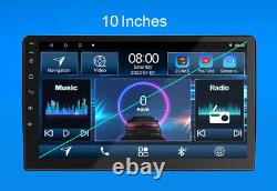 10 Inch Car Stereo Radio Android 11 GPS Wifi Double 2 Din Touch Screen Player