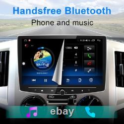 10 Inch Double Din Car Stereo Wireless CarPlay Wireless Android Auto, Adjusta