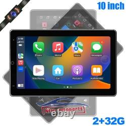 10 Universal Double Din Car Stereo Radio Android GPS Navi 360° Rotatable Screen
