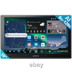 10 X10 Double 2 DIN Android 13 ChatGPT AI Car Stereo GPS Radio QLED Touchscreen