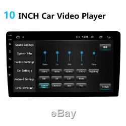 10 inch Android 9.1 WiFi Double 2DIN Car Radio Stereo DVD Player GPS Navigation