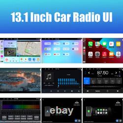 13.1'' Double 2 Din Andriod 13 Carplay Car Radio Stereo RDS GPS Navi Wifi 4+64G