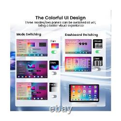 13.3 Double Din Car Stereo with Wireless Carplay & Wireless/Wired Android