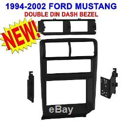 1994-2002 Ford Mustang Car Stereo Radio Double Din Installation Dash Kit Bezel