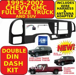 1995-2002 Gm Truck-suv Double Din Car Stereo Installation Dash Kit Dp-3003