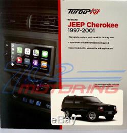 1997 2001 Jeep Cherokee Double Din Car Stereo Installation Dash Kit Bezel