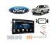 2006-2010 Ford Explorer Double Din Car Stereo Kit, Bluetooth Usb Touchscreen Dvd