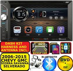 2006-2015 CHEVROLET GMC SILVERADO SIERRA SAVANA Cd Dvd USB Bluetooth CAR Stereo