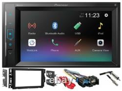 2007-2013 Chevy Silverado Pioneer Double DIN Bluetooth Car Stereo Upgrade 241ex