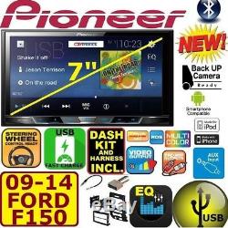 2009-14 Ford F150 Pioneer Touchscreen Bluetooth Usb Car Radio Stereo Pkg