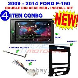 2009-14 Ford F150 Pioneer Touchscreen Bluetooth Usb Car Radio Stereo Pkg