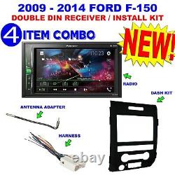 2009-14 Ford F150 Pioneer Touchscreen Bluetooth Usb Car Radio Stereo Pkg