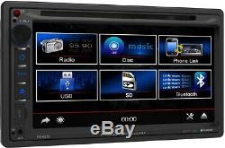 2009-14 Ford F150 Power Acoustik Bluetooth Usb Aux Cd/dvd Car Radio Stereo Pkg