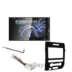 2009-14 Ford F150 Soundstream Touchscreen Bluetooth Usb Car Radio Stereo Pkg New