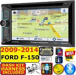 2009-2014 F150 Gps Navigation Bluetooth Usb Cd/dvd Aux Sd Car Radio Stereo Pkg