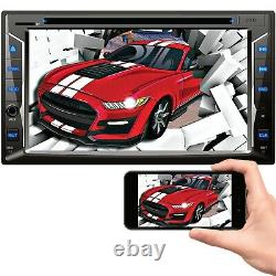 200w 2Din Car NAVI 6.2 DVD CD Touch Screen Radio Mirror Link For Android & IOS