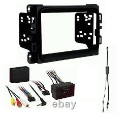 2013 2020 Ram Double Din Car Stereo Installation Dash Kit + Harness + Antenna