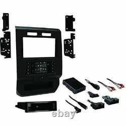 2015-17 FORD F150 Metra 99-5834CH DOUBLE DIN CAR RADIO DASH KIT With A/C PANEL