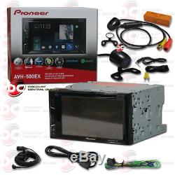 2017 New Pioneer Double Din Head Unit 6.2 Car DVD CD Bluetooth + Back-up Camera
