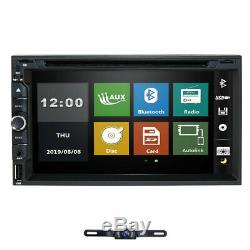 2020 Sony Lens Double 2Din 7Car Stereo Radio DVD Player In Dash BT MP3+CAMERA