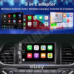 2022 Double 2Din Car Stereo Radio Apple/Android Car Play BT 7 Wireless