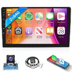 2G+64G 9'' Wireless Double Din Car Stereo Carplay Radio Screen for Car Audio