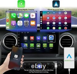 2+32G Android 12 Double Din Car Stereo Touchscreen GPS Wireless Carplay Andro