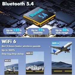 2+32G Android 12 Double Din Car Stereo Touchscreen GPS Wireless Carplay Andro