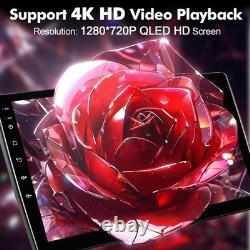 2+32G Android 12 Double Din Car Stereo Touchscreen GPS Wireless Carplay Andro