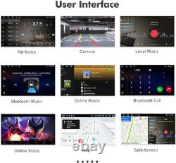 2+32G Android 12 Double Din Car Stereo Touchscreen GPS Wireless Carplay Andro