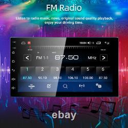 2+32G Apple Carplay 10.1 Android 11 Car Radio GPS Wifi Double 2DIN MP5 Stereo