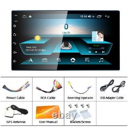 2+32G Apple Carplay 10.1 Android 11 Car Radio GPS Wifi Double 2DIN MP5 Stereo
