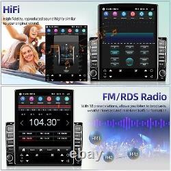 2+64G Android 13 Double Din Car Stereo with Wireless