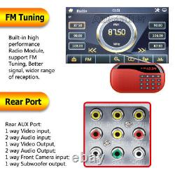 2 Din 6.2 Touch Car MP5 Player Bluetooth DVD Player Radio Stereo Mirror Link