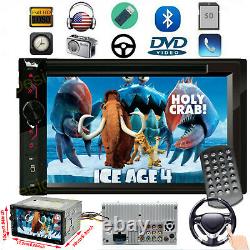 2 Din 6.9 Car Stereo DVD MP4 FM Radio Player In-Dash Bluetooth For Ram Pick-UP