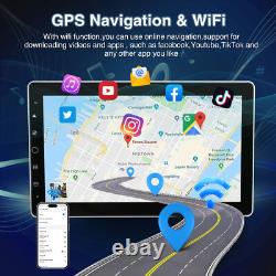 2 Din Android 13.0 Rotatable 10.1 Carplay Car Stereo Radio Player GPS Navi WIFI