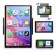 2 Din Android 13 Rotatable 10.1'' Carplay Car Radio Gps Wifi Touch Screen Stereo