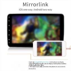 32G 10.1'' Touch Screen Rotatable Android14 Car Stereo Radio Double 2DIN GPS FM