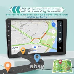 32G Double Din Android13 Radio Stereo Car Wireless Carplay For Ford Edge 2010-15