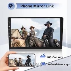 4G+64G Android 13 Double Din 10.1 Touch Screen Car Stereo Radio GPS FM WiFi BT