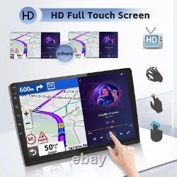 4G+64G Android 13 Double Din 10.1 Touch Screen Car Stereo Radio GPS FM WiFi BT