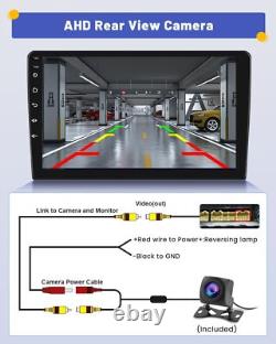 4G+64G Android 13 Double Din 10.1 Touch Screen Car Stereo Radio GPS FM WiFi BT
