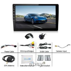 4G+64G Android 13 Double Din 10.1 Touch Screen Car Stereo Radio GPS FM WiFi BT