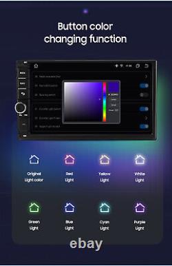 6GB RAM Double 2Din 7inch Android 12 8Core Car Stereo GPS Radio WiFi CarPlay DSP