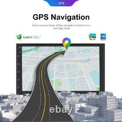 6G+128G 2 Din 7 Car Stereo Radio 8 Core Android 13 CarPlay GPS DSP WIFI + Cam