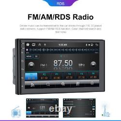 6G+128G 2 Din 7 Car Stereo Radio 8 Core Android 13 CarPlay GPS DSP WIFI + Cam